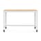 Space Solutions Desk, 23.88 in D X 30 in H, 47.45 in W X Steel, White / Maple 24973 - alternate 10